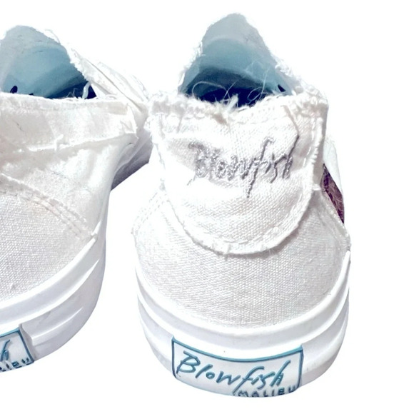 BLOWFISH MALIBU  VALA SNEAKERS SZ 7 White Slip Ons - Picture 4 of 4